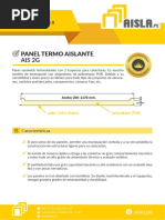 FIcha Tecnica Panel Termoaislante AIS 2G