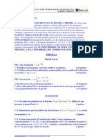 Selectividad Junio 2004 Castilla y Leon Matematicas Resueltos