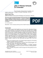 Teaching English in Primary Schools in Vietnam: An Overview: Doi: 10.2167/cilp106.0