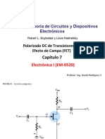 Capítulo 7: Electrónica: Teoría de Circuitos y Dispositivos Electrónicos