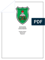 Strength Lab Report Experiment #4 "Creep Test": University of Jordan School of Engineering Mechanical Department