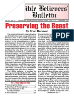 Preserving The Beast: Bible Believers' Bulletin