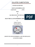 Gas Insulated Substation: Electrical Engineering Department