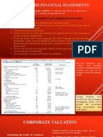 Projected Financial Statements