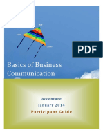 Basics of Business Communication: Participant Guide