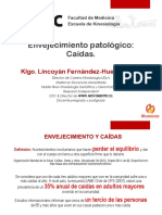 GCP (UCSC) Clase 8 - Envejecimiento Patológico Marcha, Caídas y Dismovilidad (2018-20) PDF