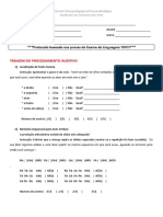 Protocolo de Linguagem - GERAL