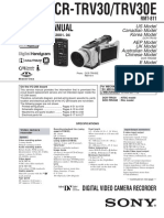 Service Manual Service Manual: Digital Video Camera Recorder