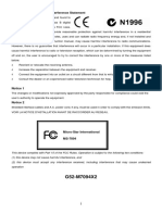 FCC-B Radio Frequency Interference Statement