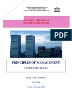 QUS 204 - Principles of Management