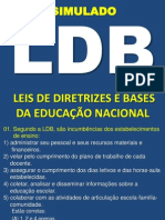 LDB - Leis de Diretrizes e Bases Da Educação Nacional