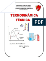 Termodinámica Técnica (2020) PDF