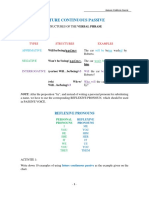 Future Continuous Passive: Types Structures Examples