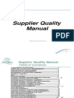 Supplier Quality Manual: QF-SQR001 / Rev. Date: 3/28/2018 / Rev. Level: G