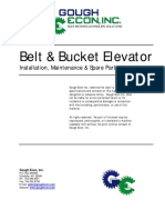 Belt & Bucket Elevator: Installation, Maintenance & Spare Parts Manual