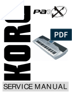 Korg Pa1x Service Manual PDF