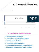 Models of Casework Practice