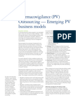 Pharmacovigilance (PV) Outsourcing - Emerging PV Business Models