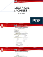 Electrical Machines 1: DC Machinery