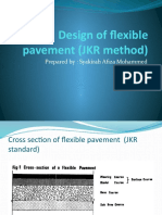 Design of Flexible Pavement (JKR Method)