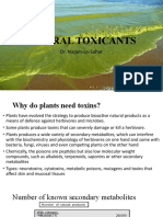 Natural Toxicants: Dr. Najam-us-Sahar