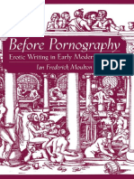 Before Pornography - Erotic Writing in Early Modern England PDF