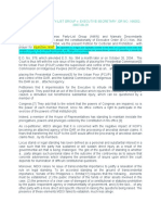 Facts:: Anak Mindanao Party-List Group V. Executive Secretary, GR No. 166052, 2007-08-29