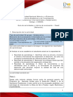 Guia de Actividades y Rúbrica de Evaluación - Unidad 2 - Fase 2 - Reflexión