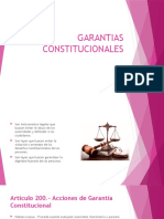 Garantias Constitucionales