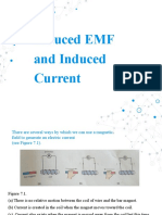 Physics (Induced Emf and Induced Current)