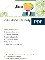 Toefl Speaking Task 3