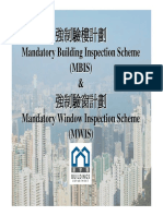 Mandatory Building Inspection Scheme (MBIS) & Mandatory Window Inspection Scheme (MWIS)