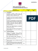 Mimos' Sebutharga No.: Sh/1/2012 Bill of Quantities (BQ) and Price Schedules