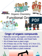 Organic Chemistry:: Functional Groups