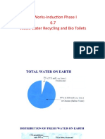 JE Works-Induction Phase I 6.7 Waste Water Recycling and Bio Toilets