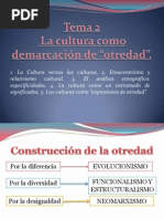 Mecanismos de Construcción de La Otredad