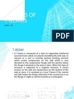 Lecture 5. ANALYSIS OF T BEAMS - PDF