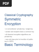 U1 Classical Cryptography