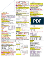 Mit Cheatsheet Prep For Finals I