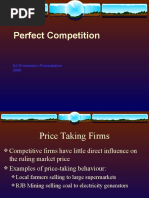 Perfect Competition: A2 Economics Presentation 2008