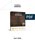 Evolution Mandolin - User's Guide