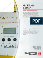 HV Diode Tester: Reliable Diode Assessment Testing