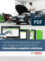 Professional Electronic Control Unit Diagnosis KTS and DCU:: Innovative Complete Solutions