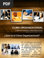 Presentación Unidad 7 - Clima Organizacional