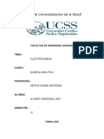 Informe de Electroquimica