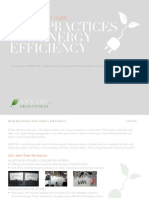 BEST PRACTICES FOR ENERGY Efficiency PDF