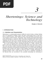 3 - Shortenings - Science and Technology