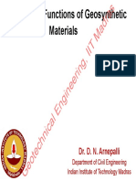 Lecture-1-Types and Functions of Geosynthetics PDF