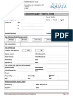 Notice Board Request / Rental Form