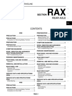 Rear Axle: Section